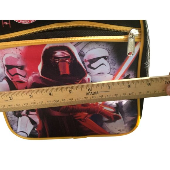 Disney Star Wars The Force Awakens Mini Backpack Adjustable Straps Zip Pockets - Picture 8 of 8